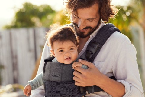 BABYBJORN - nosidełko Harmony 3D Mesh, Antracyt