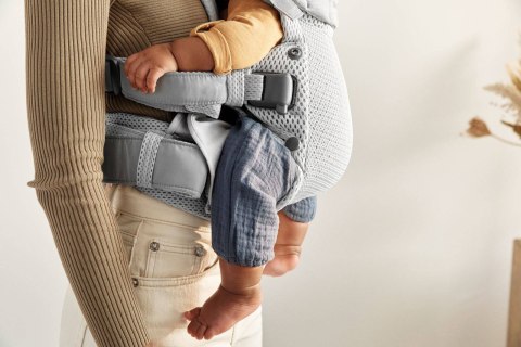 BABYBJORN - nosidełko Harmony 3D Mesh, Srebrny