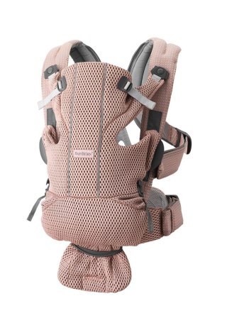 BABYBJORN MOVE 3D Mesh - nosidełko, Zgaszony Róż