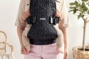 BABYBJORN ONE AIR 3D MESH - nosidełko, Antracyt/Leopard