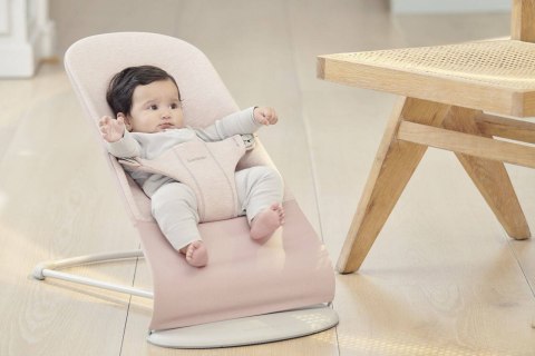 BABYBJORN - leżaczek BLISS 3D Jersey - Jasny Róż