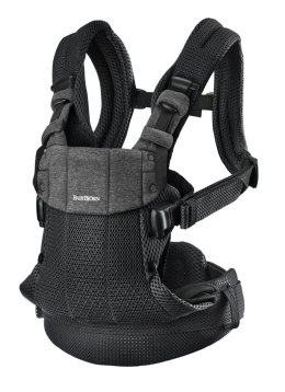 BABYBJORN - nosidełko Harmony 3D Mesh, Czarny