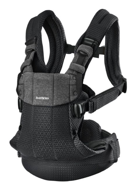 BABYBJORN - nosidełko Harmony 3D Mesh, Czarny