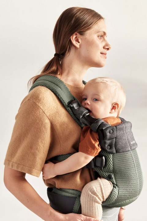 BABYBJORN - nosidełko Harmony 3D Mesh, Zielony