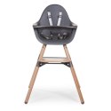 Childhome Krzesełko do karmienia Evolu 2 Natural/Anthracite