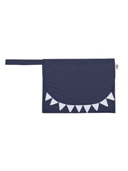 Baby Bites Przewijak podróżny Shark Navy Blue